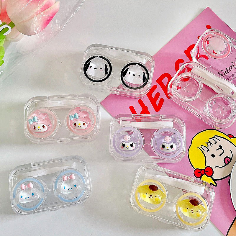Etui à lentilles sanrio hello kitty kuromi my melody- Girlzbox
