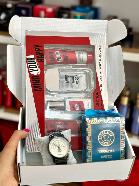 Mind your happy man box cadeau pour homme - Girlzbox