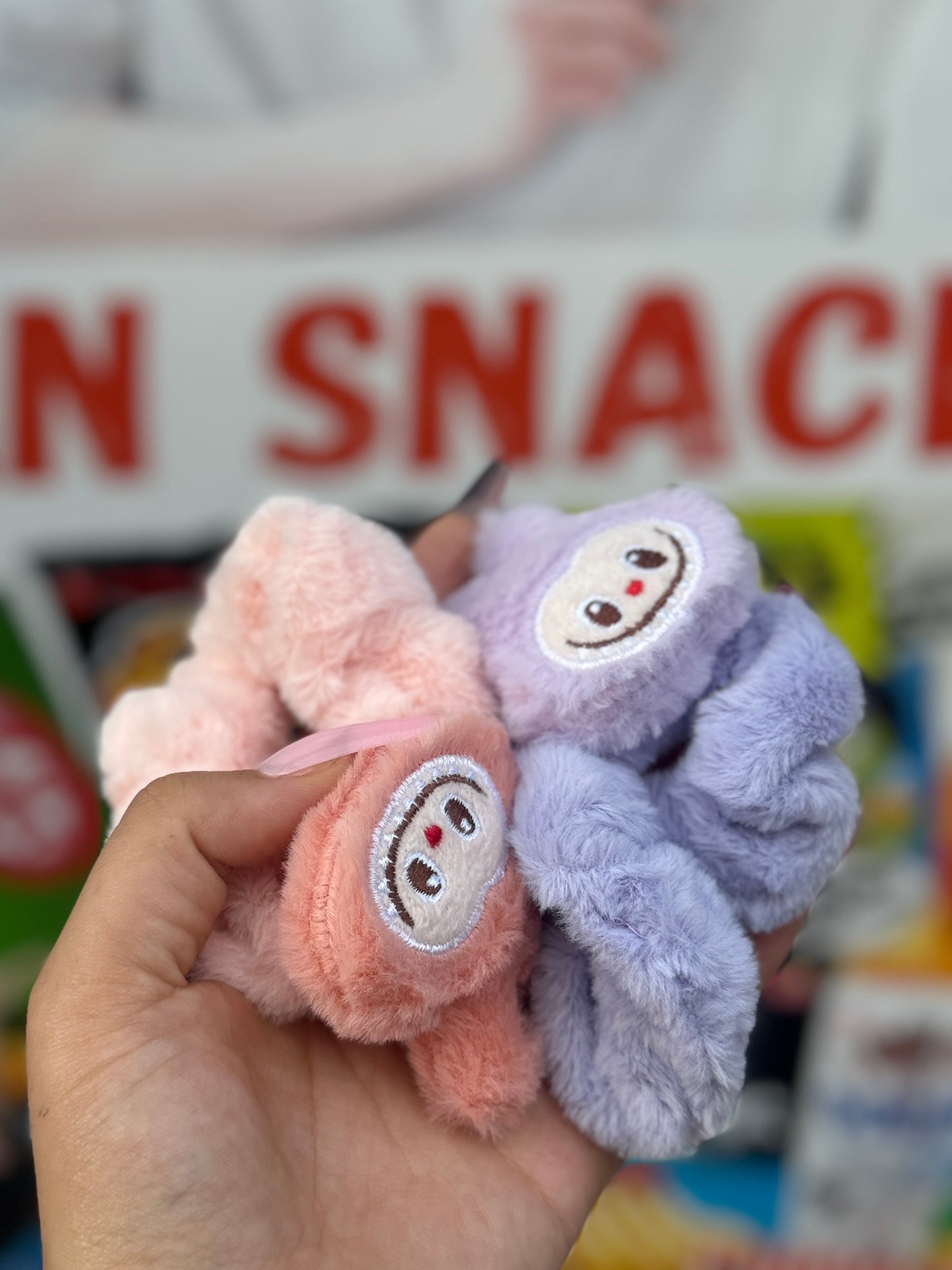 Elastique Barrette labubu couleur aléatoire 1pcs - Girlzbox