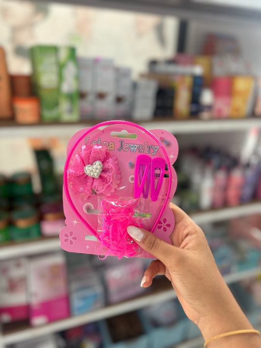 Bandeau accessoire cheveux barettes pour fille - Girlzbox