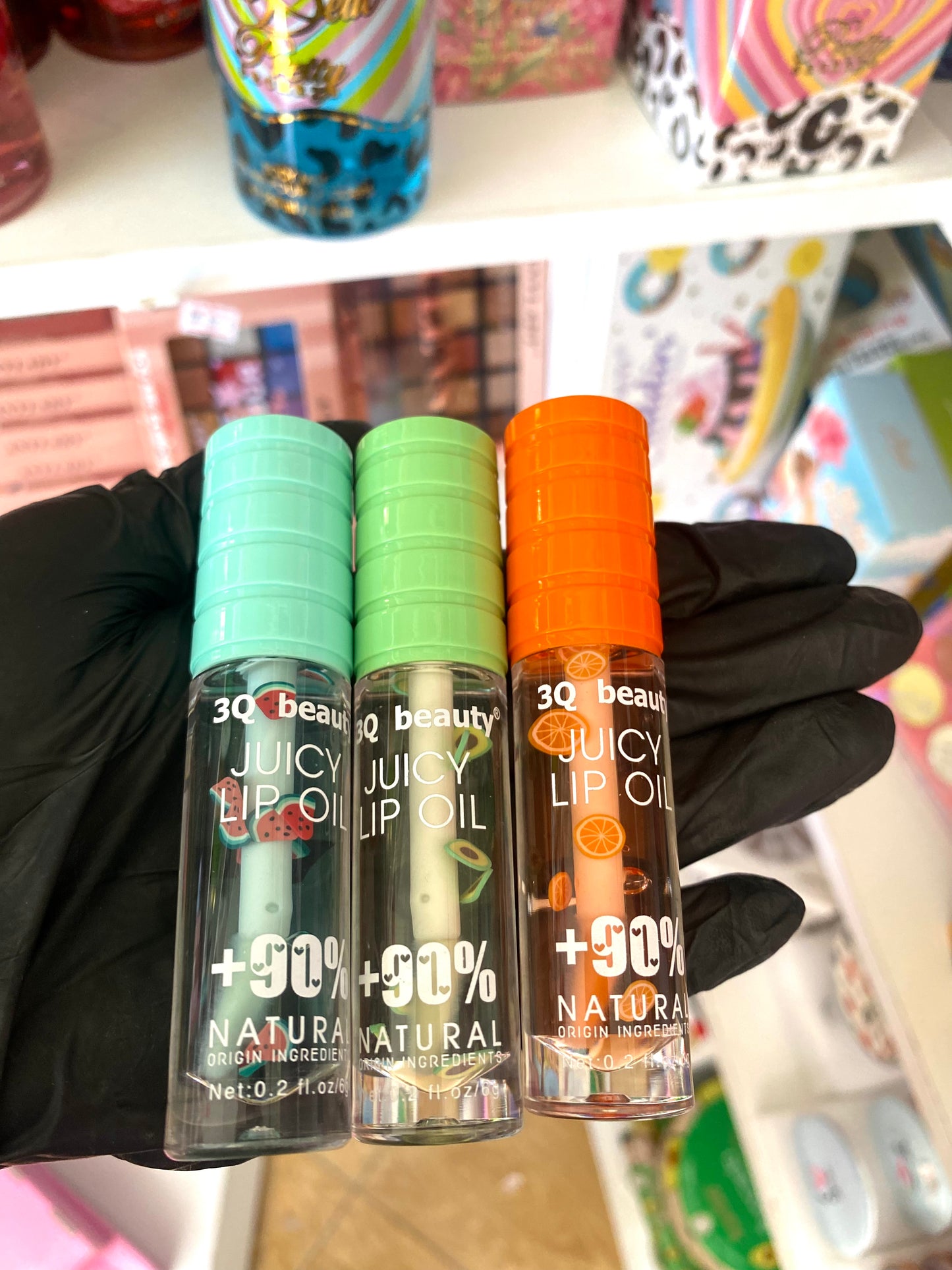 Gloss fruit transparent lip oil gloss - Girlz box