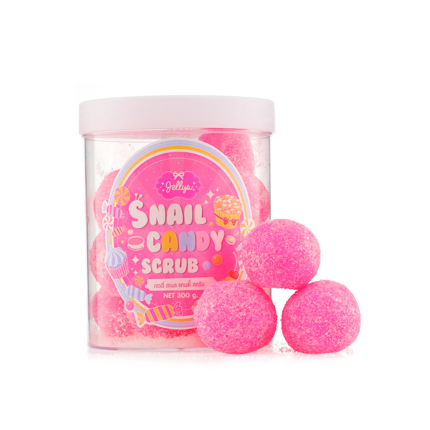 Snail candy scrub gommage