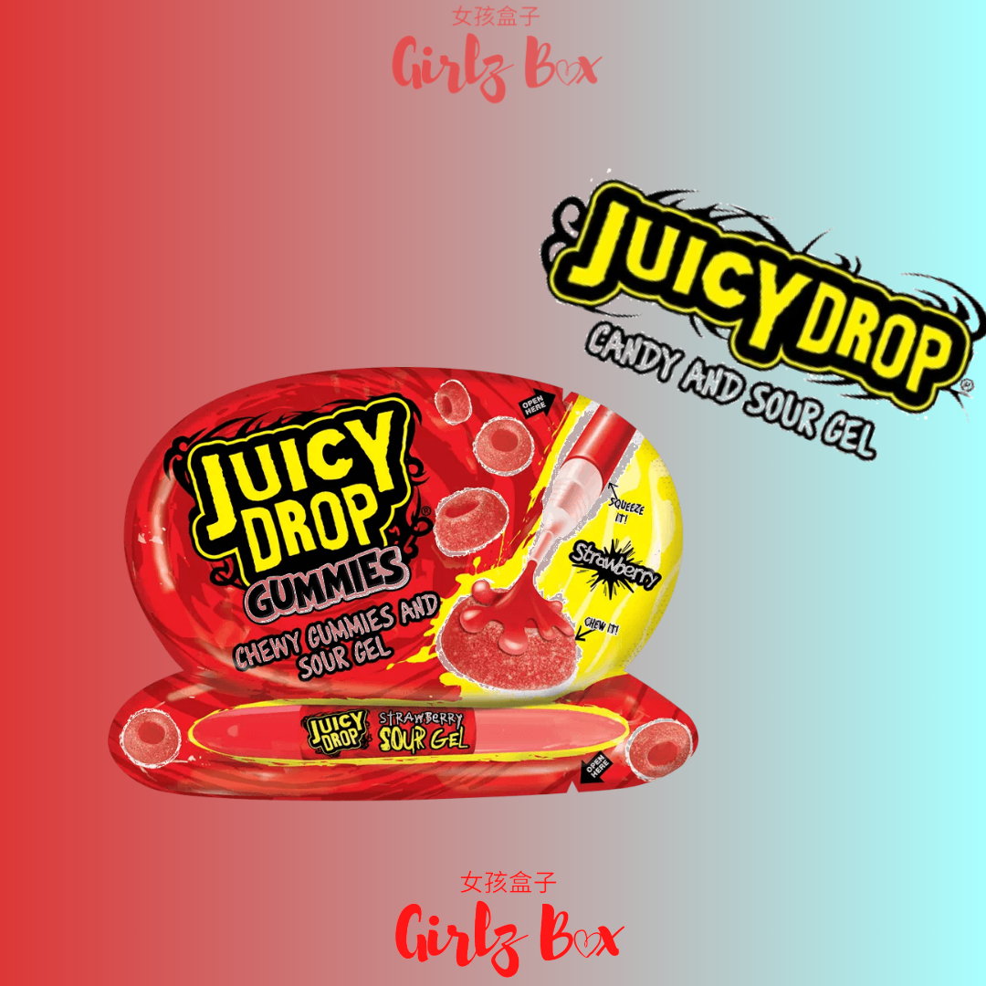 Juicy drop gummies chewy gummies and sour drop American candy - Girlzbox