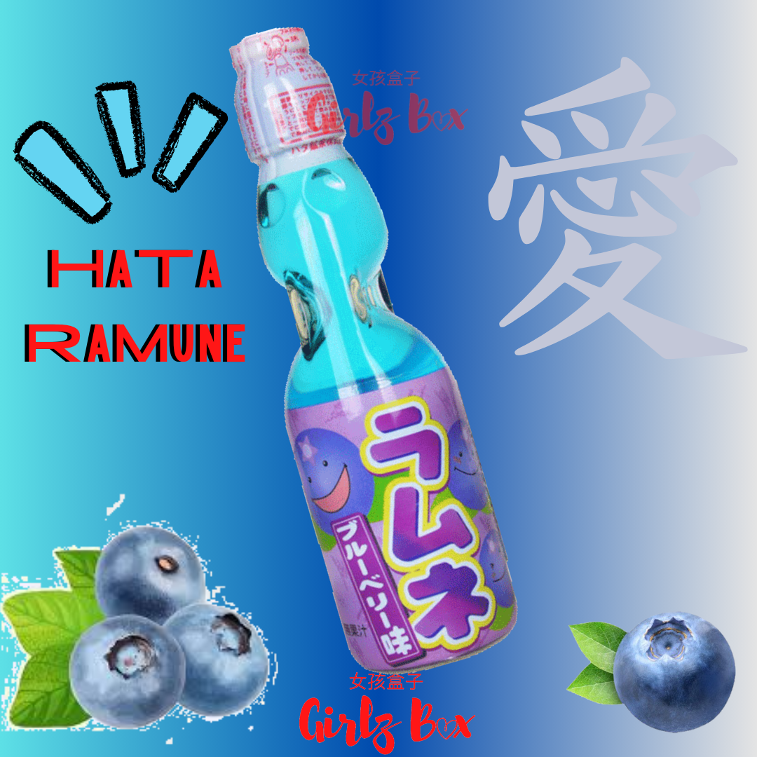 Boisson gazeuse hata Ramune Soda 200ml Halal asian korean food maroc - Girlz box