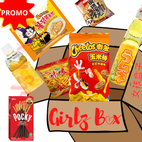 PROMO DIP BOX - Asian snacks - Asian food - Girlz box