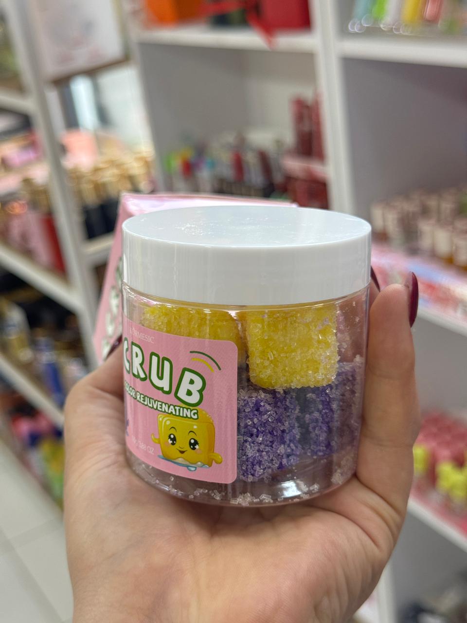 Scrub candy gommage corporel