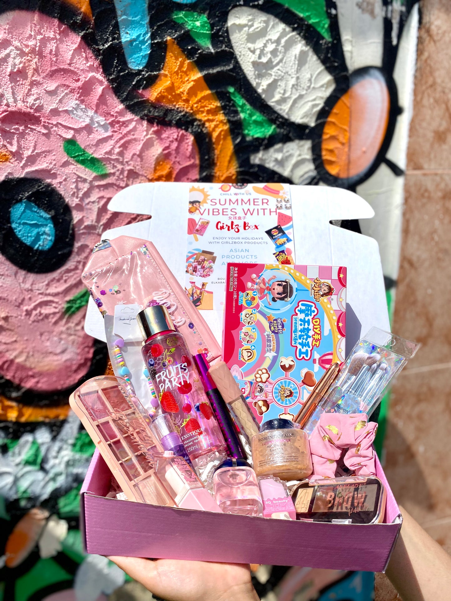 Barbie soin et maquillage box - Girlz box
