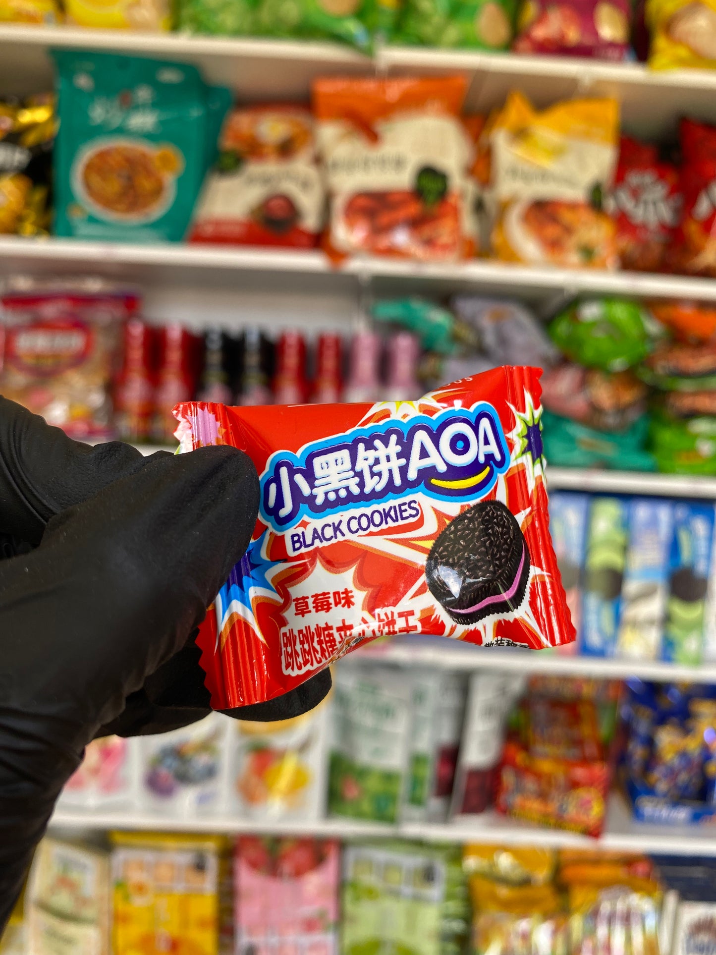 Oreo Black cookies pooping candy une pièce