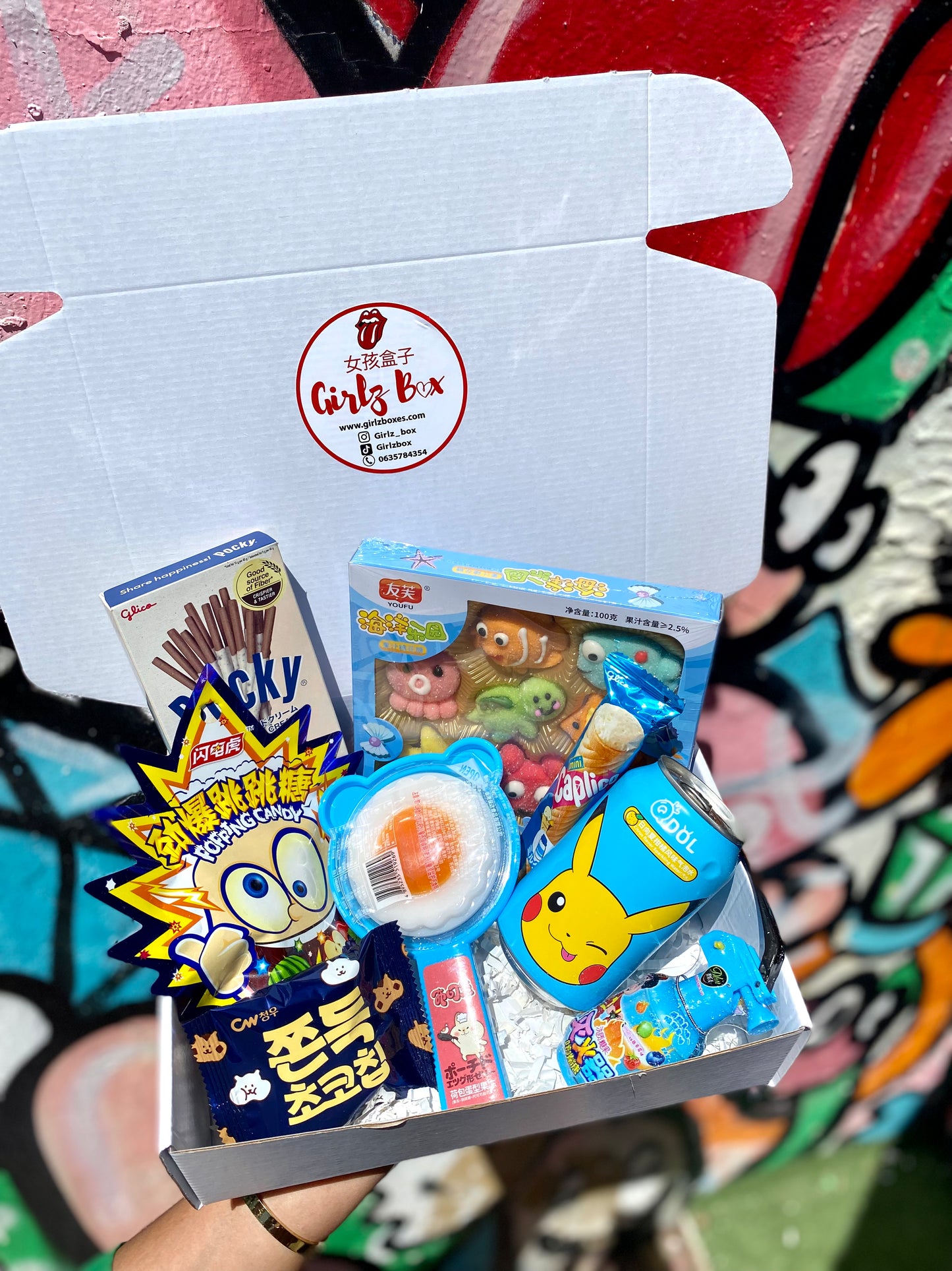 Promotion Box asian food -girlzbox