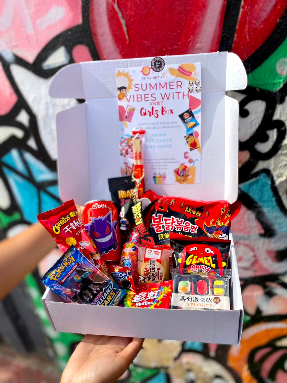 Les nouveaux box de 200dh food edition korean asian food girlzbox
