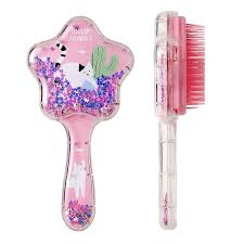 Brosse cheveux rose pour fille cute - Girlz box