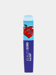 Mascara bleu effet volume