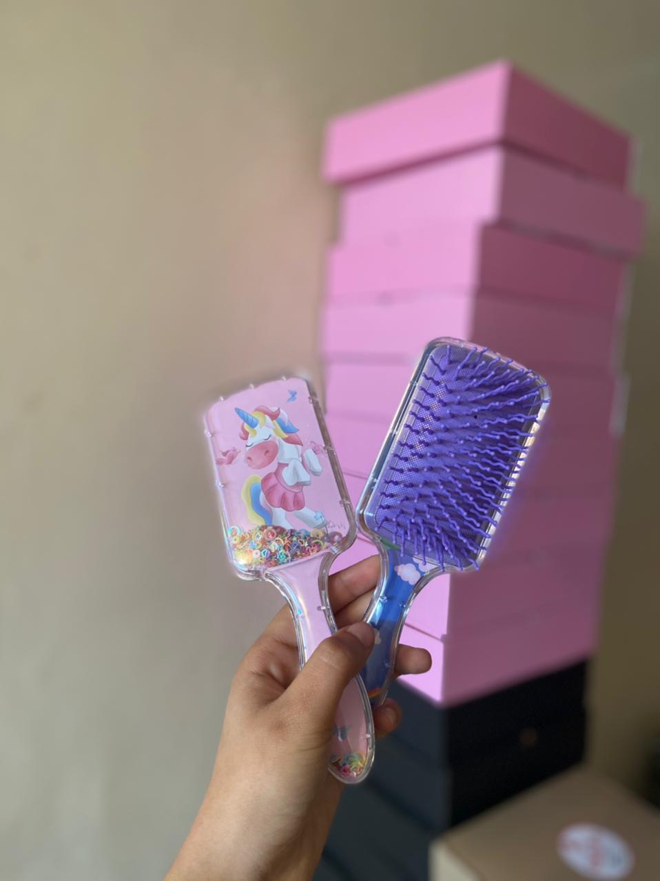 brosse à cheveux unicorn - Girlz box