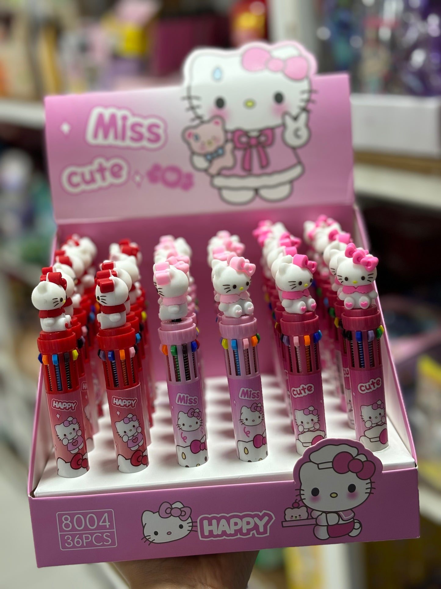 Stylo hello kitty plusieurs couleur  back to school