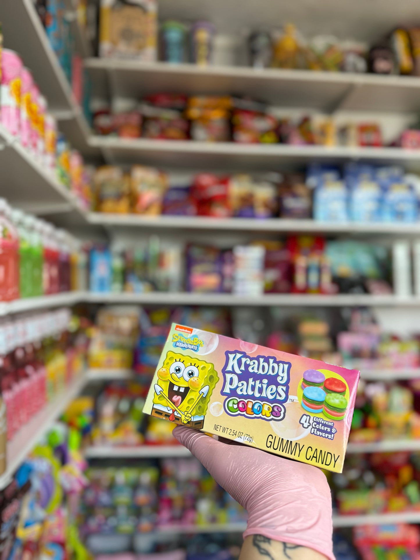 Krabby patties colors candy bonbon gummy - Girlzbox