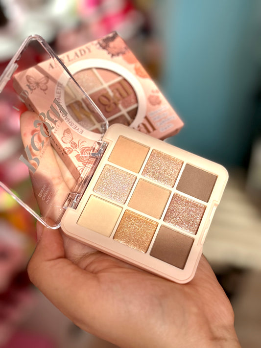 Palette maquillage fards à paupières x9 couleurs - Girlzbox