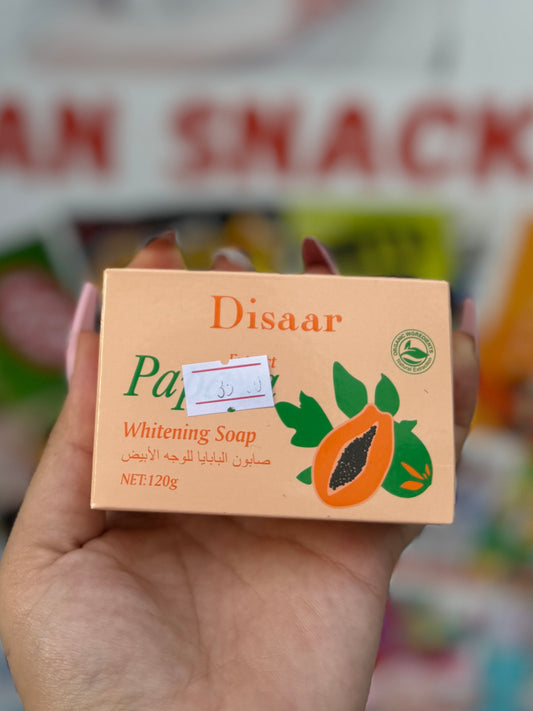 Savon papaya éclaircissant pour le visage - Girlzbox