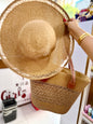 Chapeau et sac de plage bonne qualité - Girlzbox