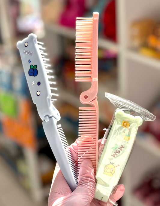 Brosse pliante pour les cheveux - Girlzbox