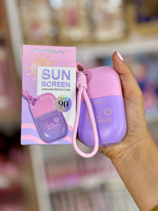 Sunscreen ecran solaire grande couverance transparent - Girlzbox