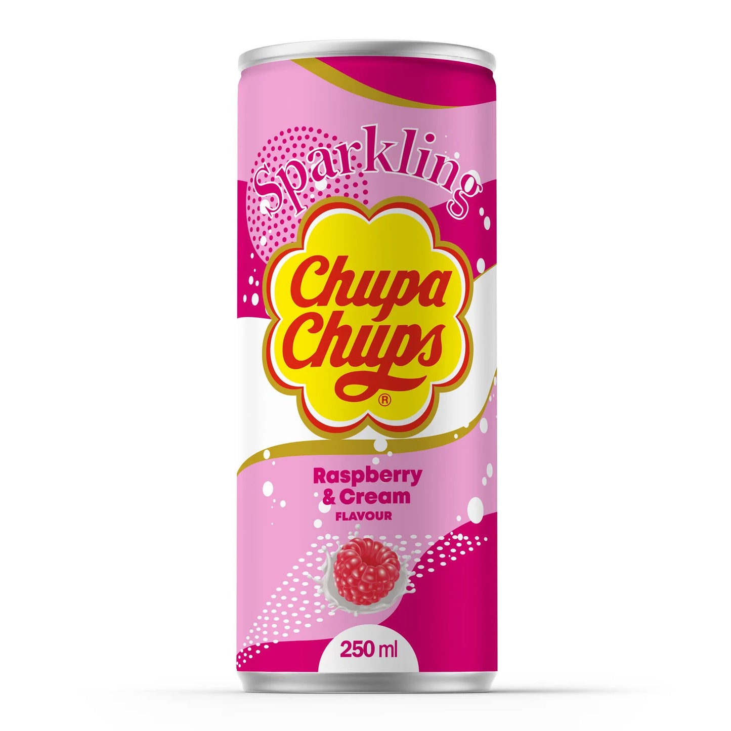 Boisson Chupa Chups Raspberry & Cream Sparkling Drink 250ml  Girlzbox