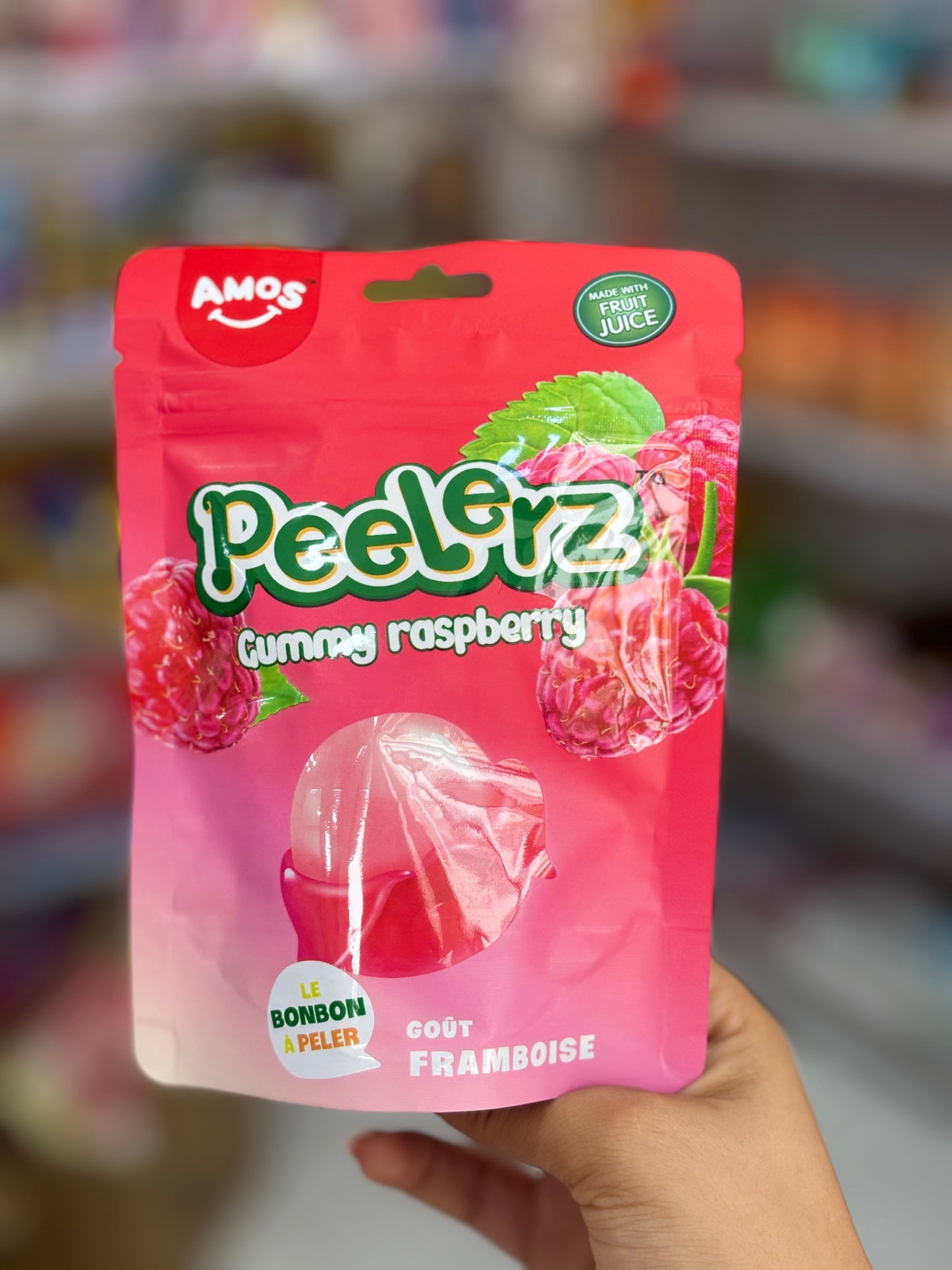 Peelerz gummy raspberry flavor halal - Girlzbox