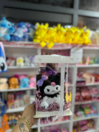 Kuromi pack cadeau avec emballage transparent pour fille - Girlzbox