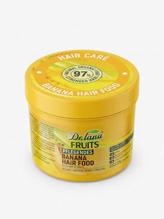 Masque pour les cheveux banana hair food mask