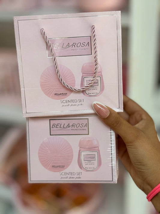 Pack duo bellarosa huile pour le corps et poudre - Girlzbox