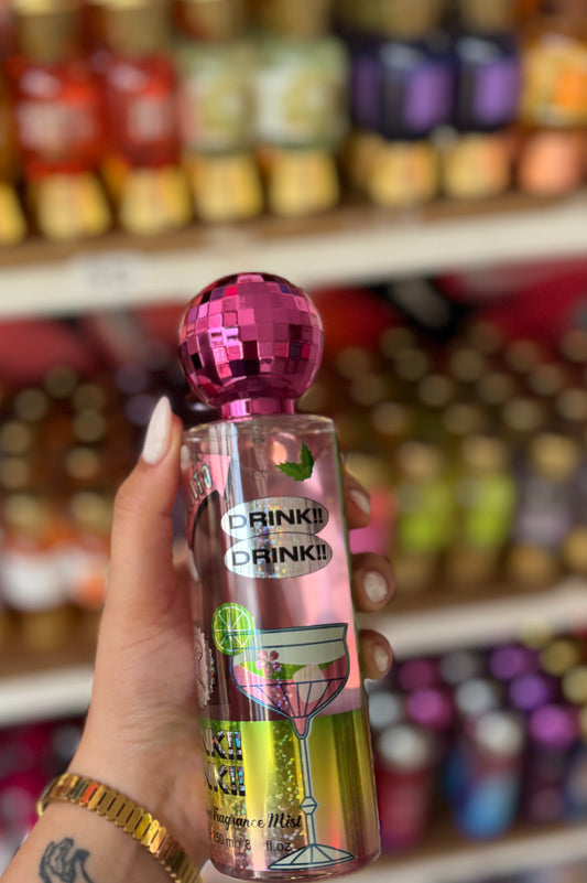 Body mist - body spray - drink pink