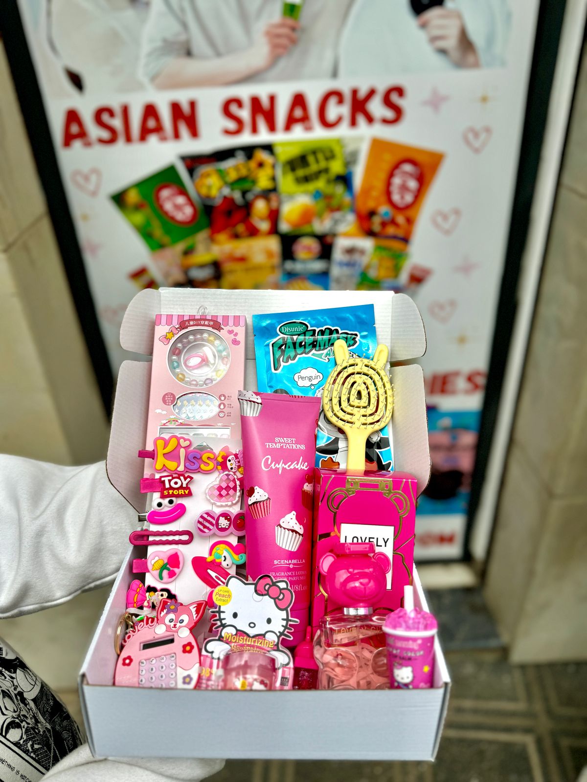 Pink summer vibes hello kitty box - girlzbox