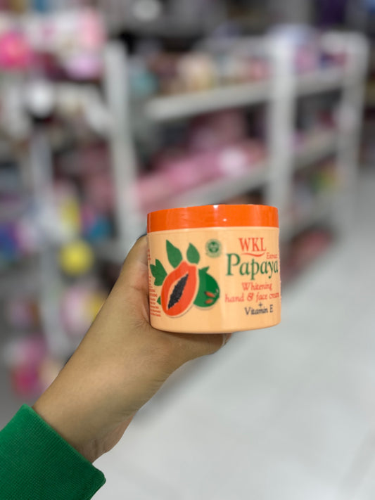 Crème hydratante éclaircissante papaya pour le corps et le visage - Girlzbox