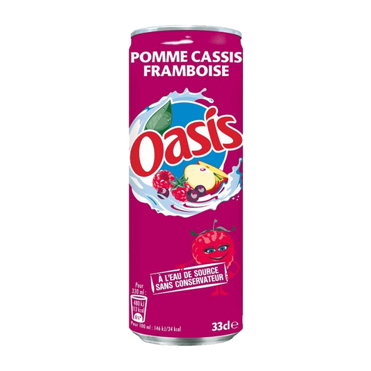 Boisson pomme cassis framboise oasis - Girlzbox