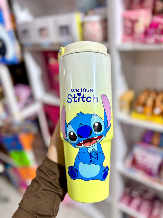 Stanley Mug avec couvercle et paie stitch decor - Girlzbox