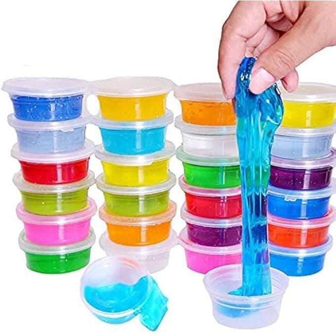 Slime crystal mud 12pcs pack jouet - Girlzbox