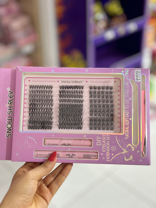 Pack faux cils avec colle - Girlzbox