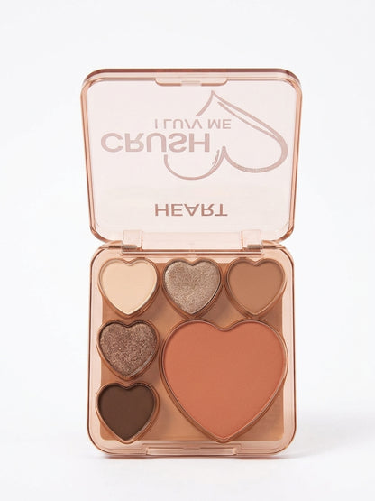 Palette Makeup "CRUSH I LUV ME - HEART" fards à paupières et bronzer