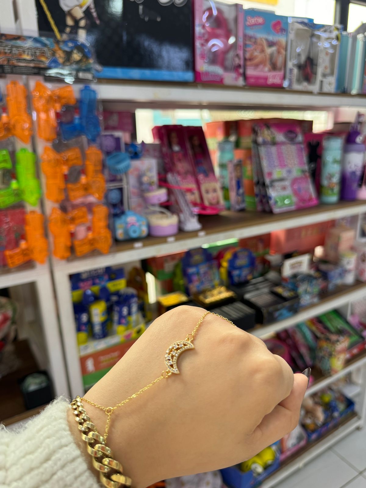 Bracelet pour les mains خلخال اليد motif aléatoire - Girlzbox