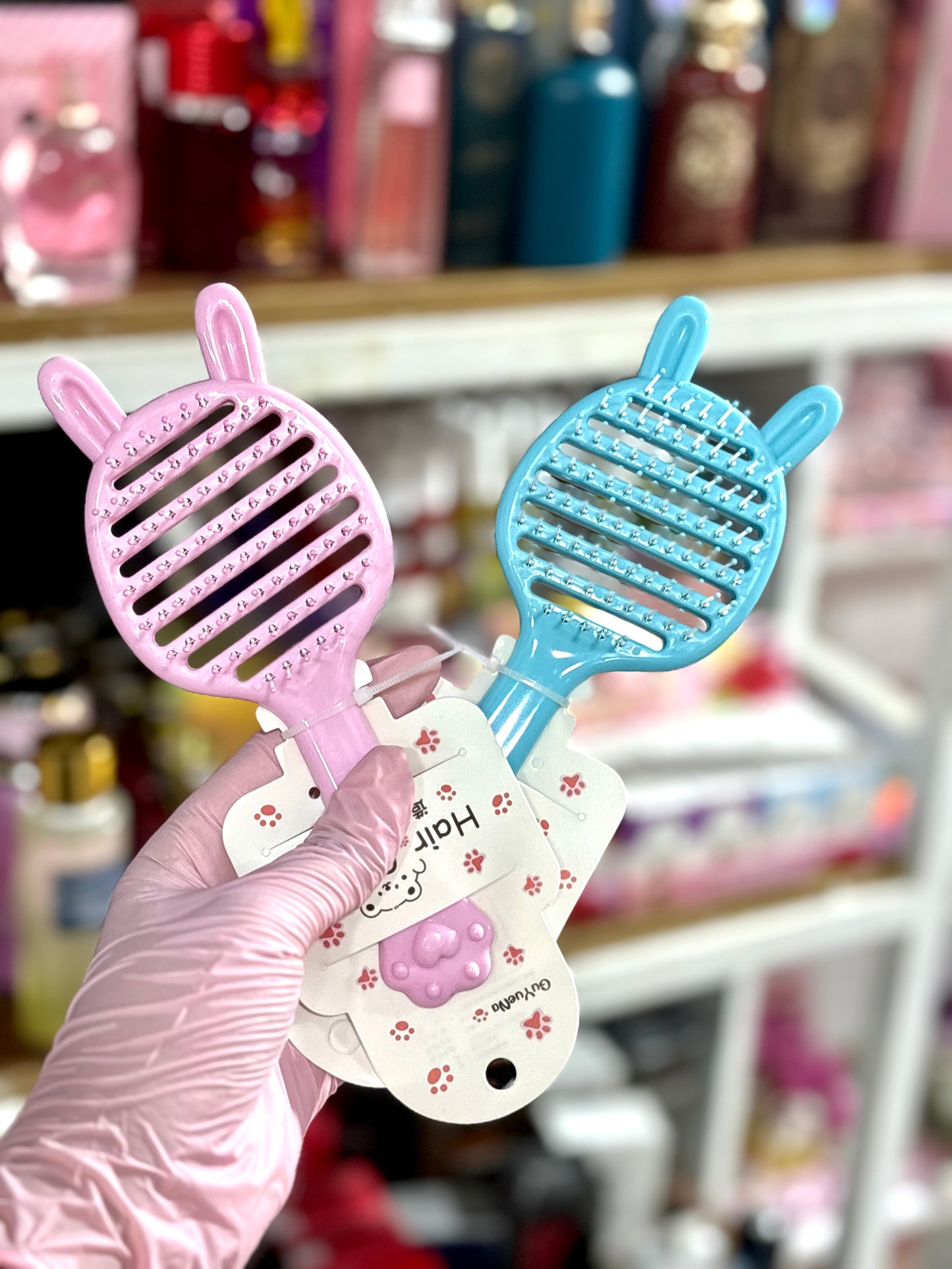 Brosse pour les cheveux couleur aléatoire - Girlzbox