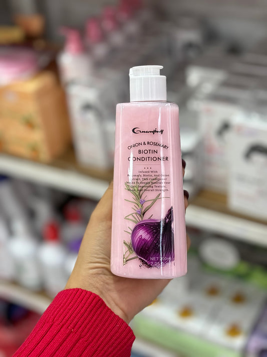Conditioner à base d’onion et romarin et biotin cheveux  - Girlzbox