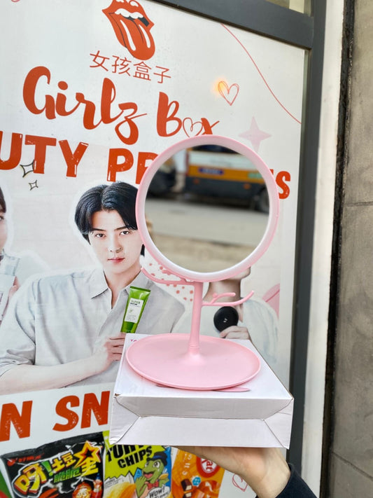 Miroir et rangement avec lumière led - Girlzbox