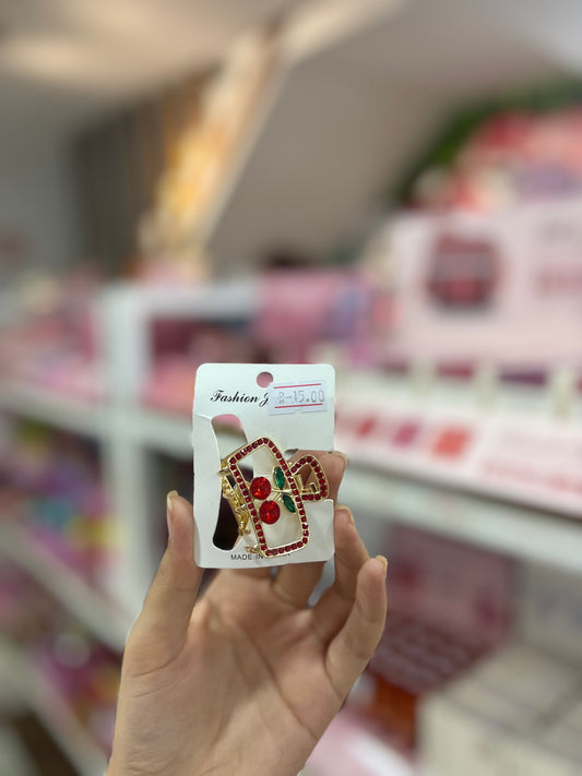 Barettes cheveux cerise tendance été cherry