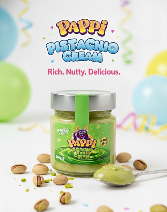 Pappi candy cargo pistachio cream