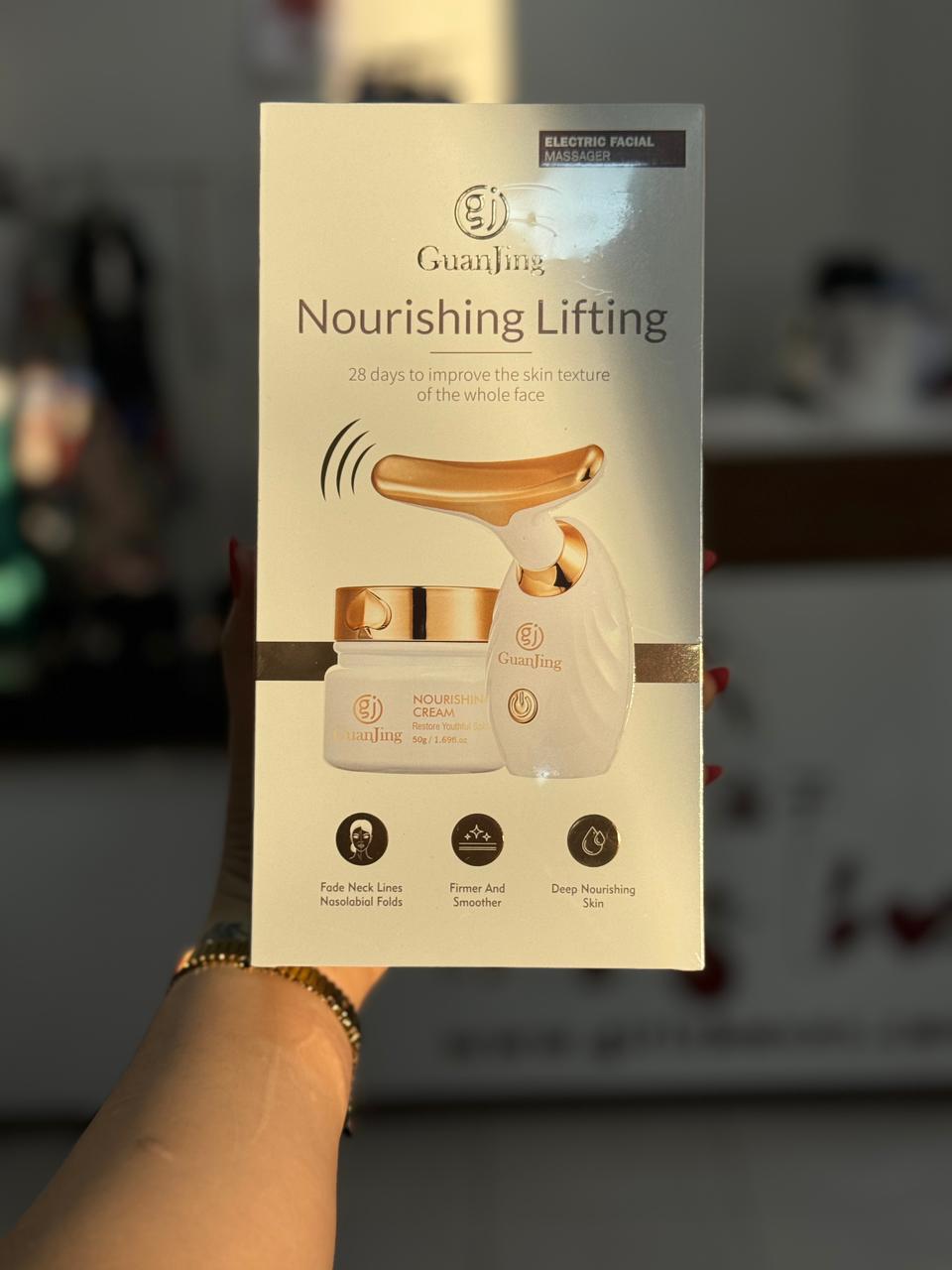 Pack 28 days challenge new skin crème pour le visage et machine électrique pour masser la peau - girlzbox