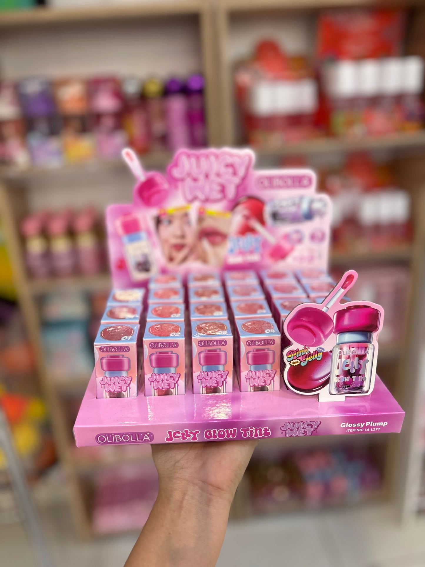 Jelly glow tint lip plump gloss - Girlzbox