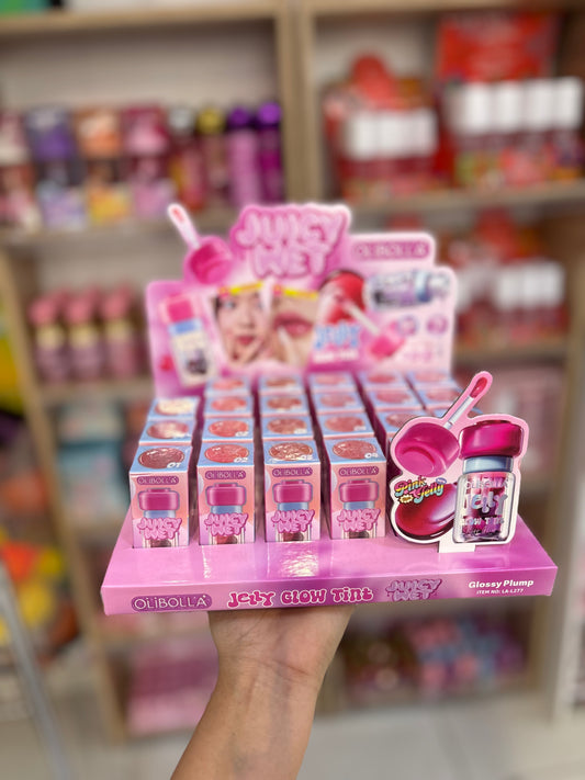 Jelly glow tint lip plump gloss - Girlzbox