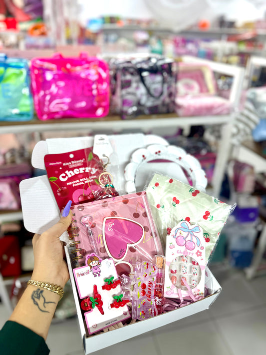 Pink cherry box - Girlzbox