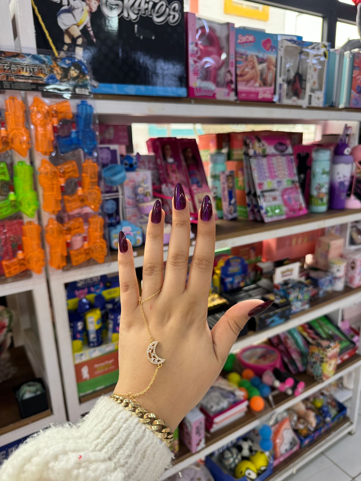 Bracelet pour les mains خلخال اليد motif aléatoire - Girlzbox