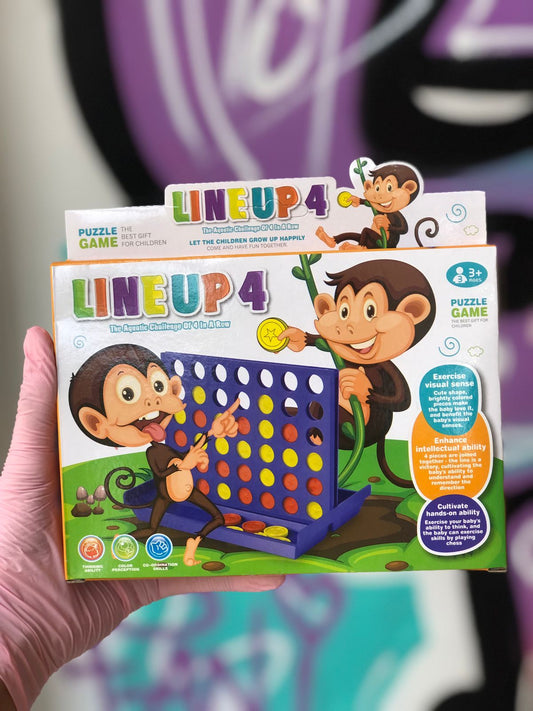 Lineup 4 connect 4 jouets éducatifs - girlzbox