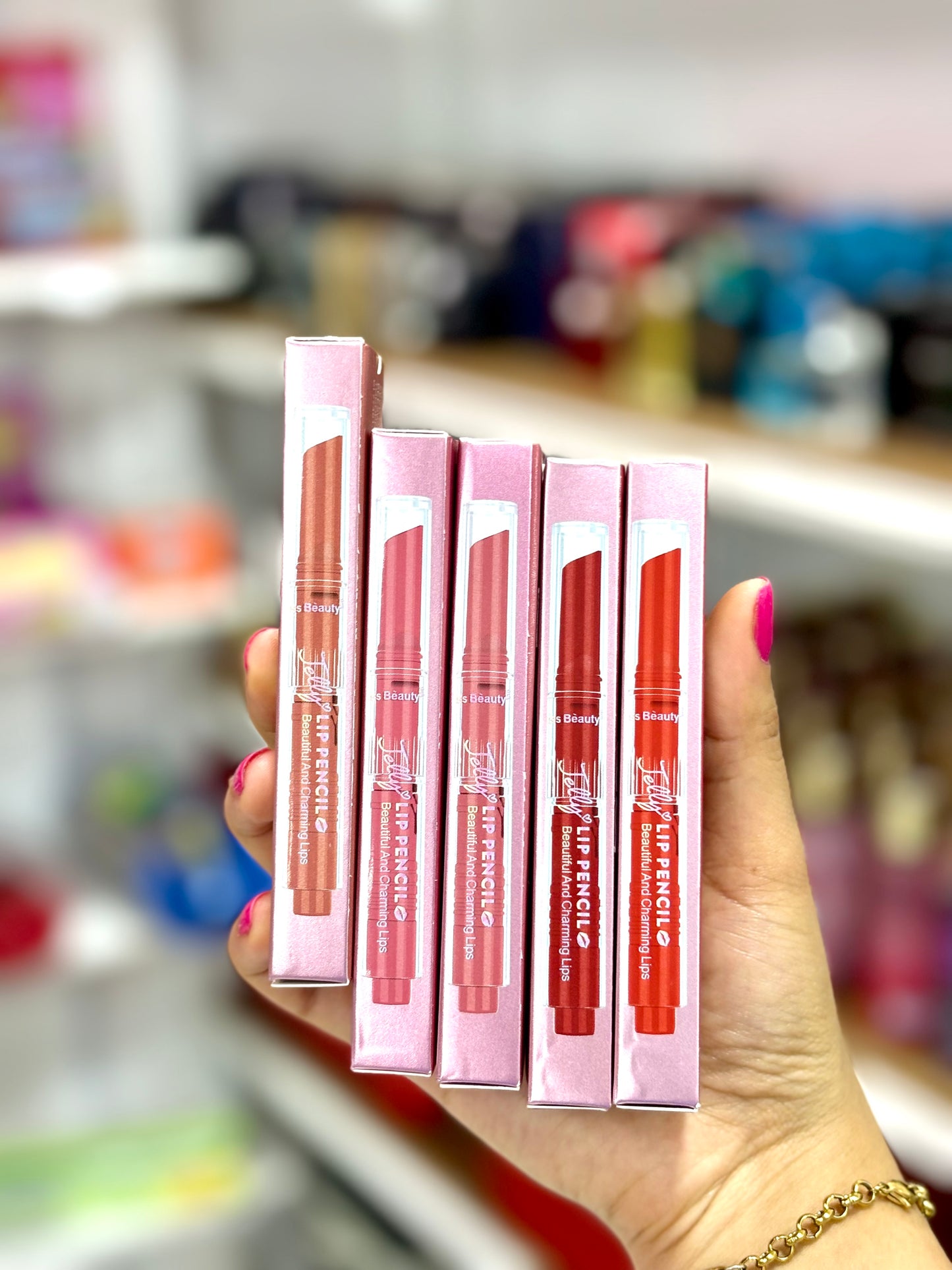 X5 offre lip gloss shiny couleurs différentes - Girlzbox